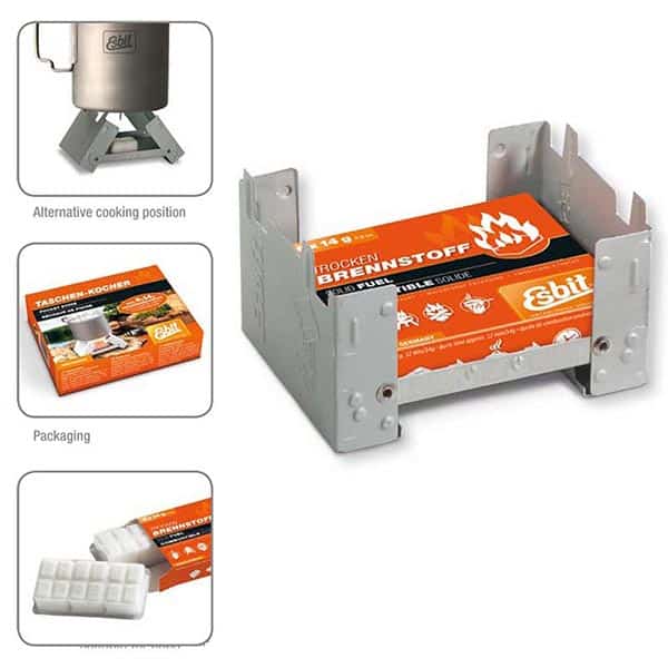pocket stove camping gift for quick cooking on the go