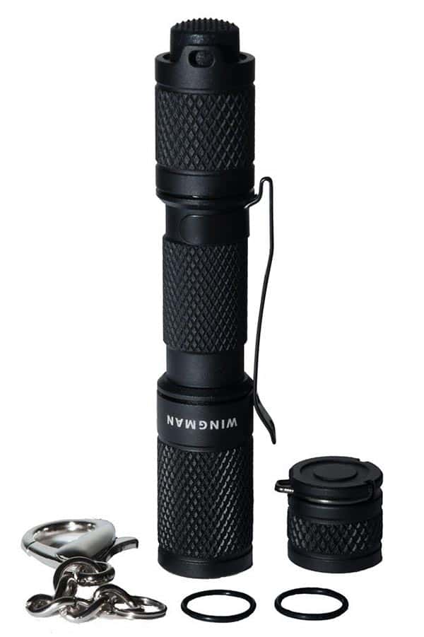 Wingman Flashlight, pocket sized flashlight perfect for camping