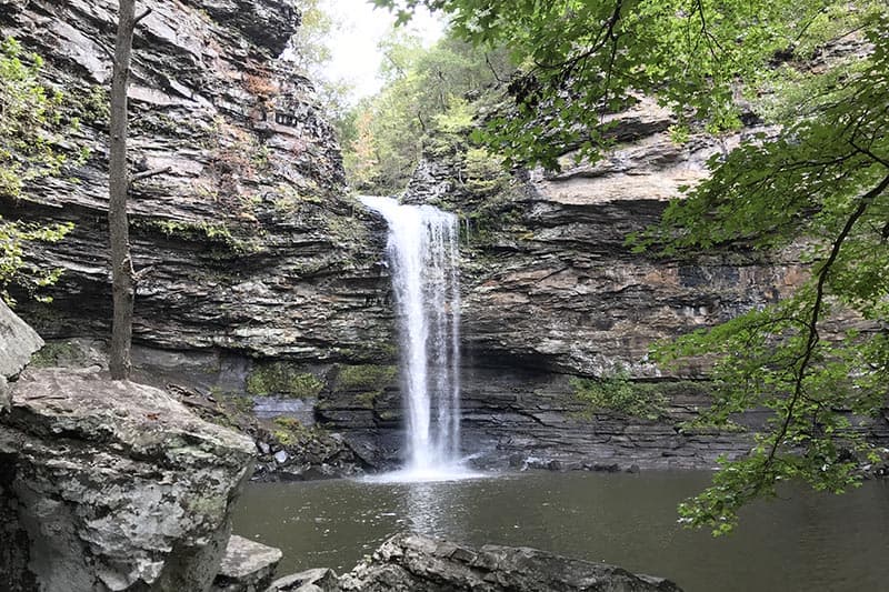 Cedar Falls in Petit Jean State Park in the Natural State