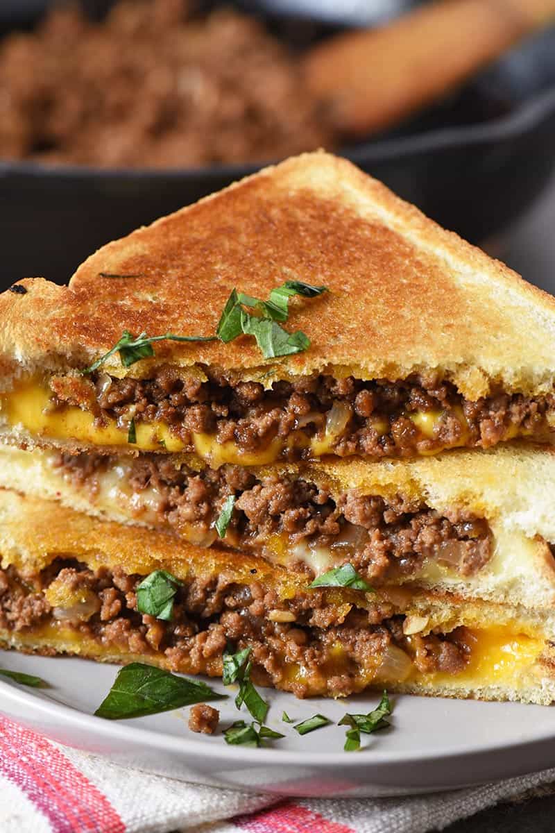 Grilled Cheese Sloppy Joes