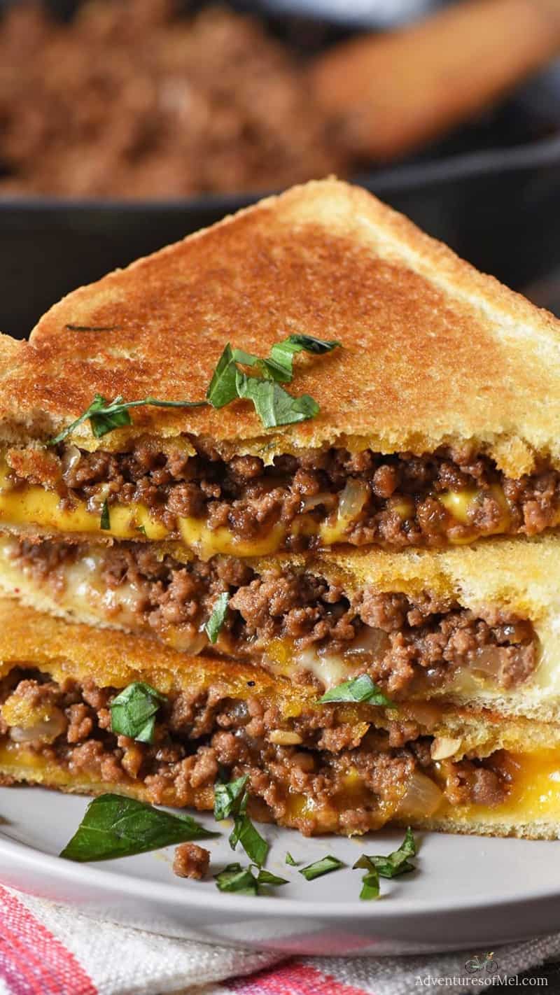 grilled cheese sloppy joe recipe