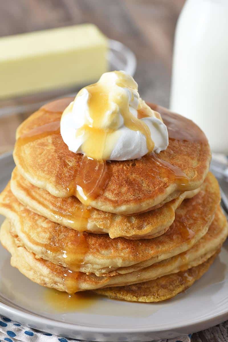 Harry Potter Butterbeer Pancakes from Scratch