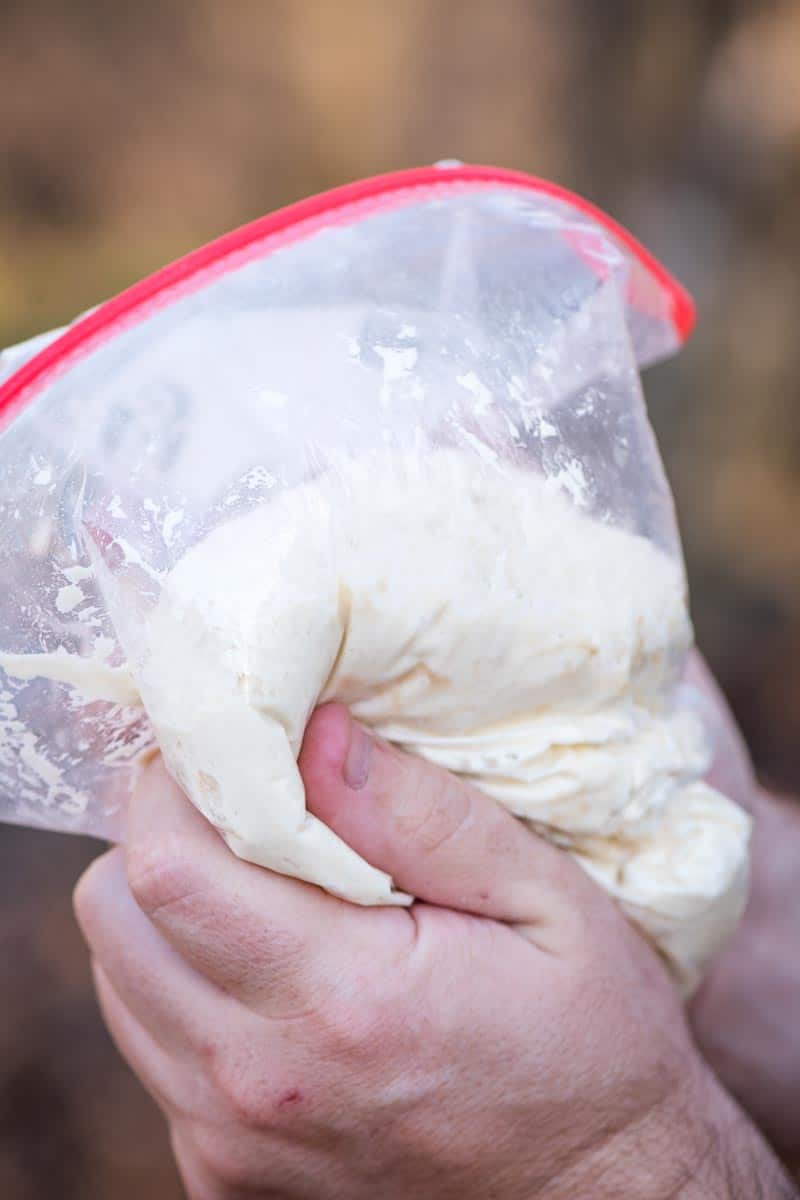 Easy Pizza Dough for the Campfire