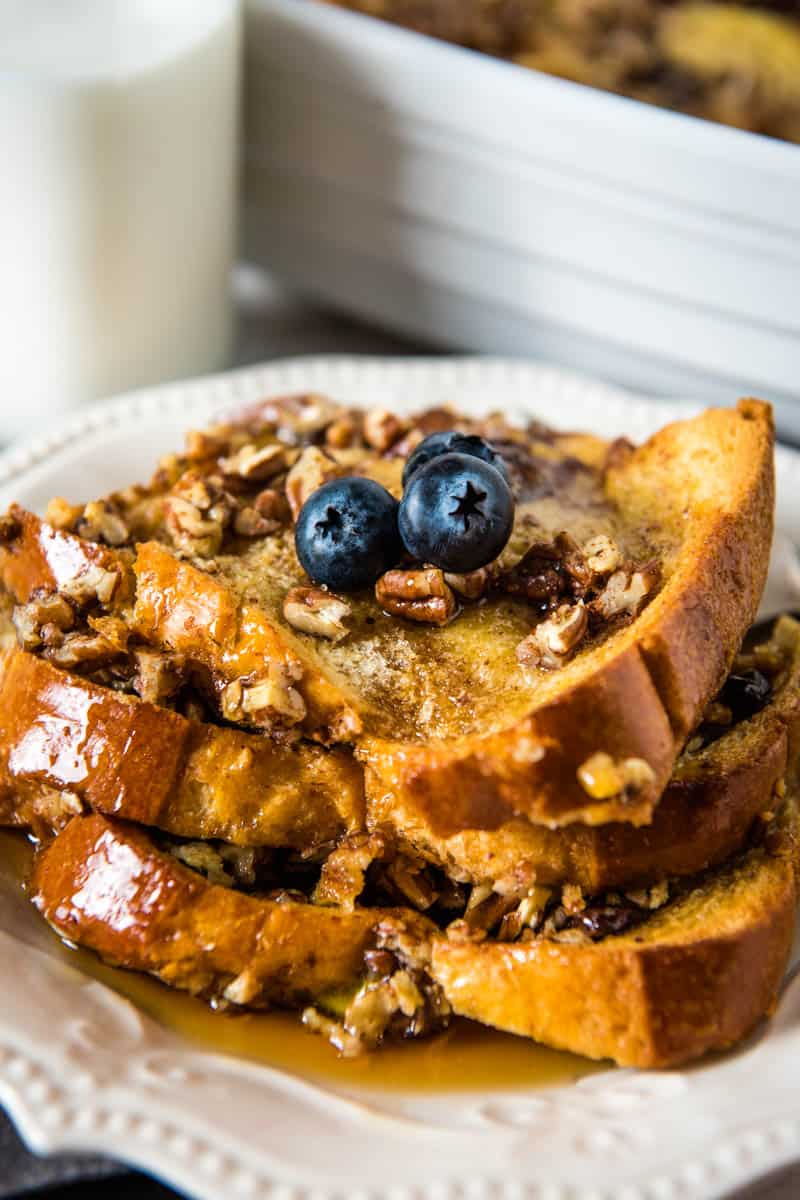 Easy Brioche French Toast Casserole