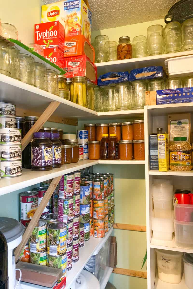 Working Prepper Pantry List with Guide to Stocking