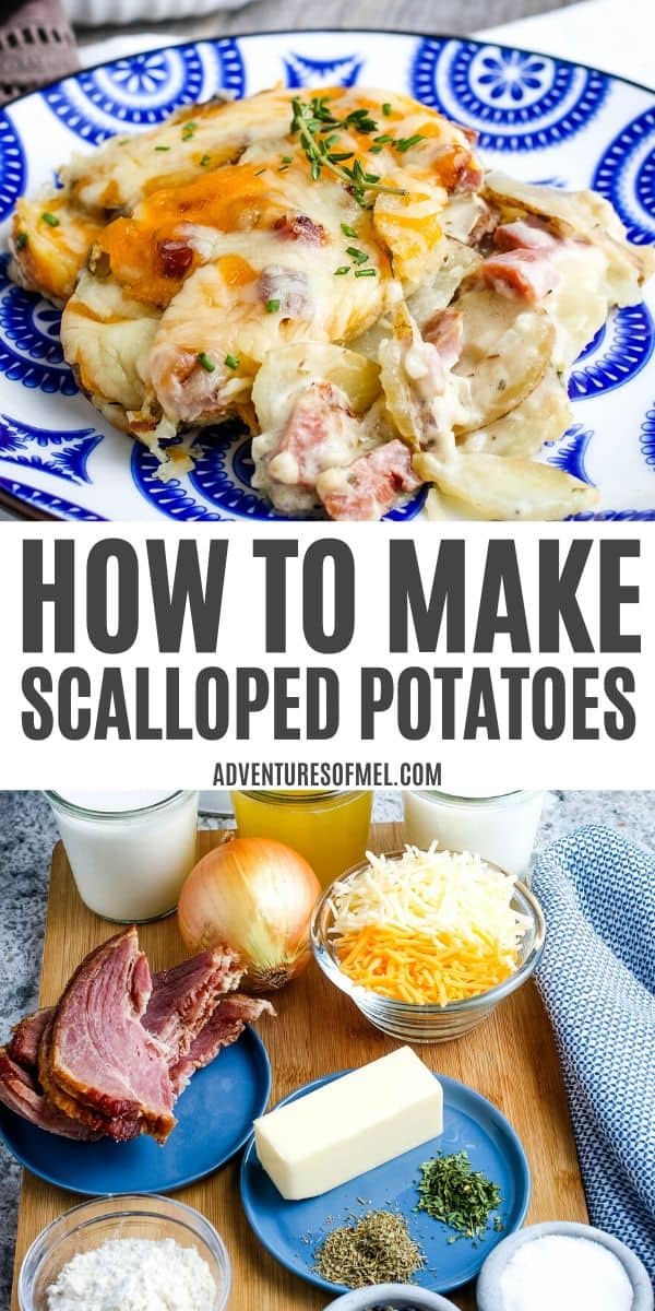 scalloped potatoes and ham recipe