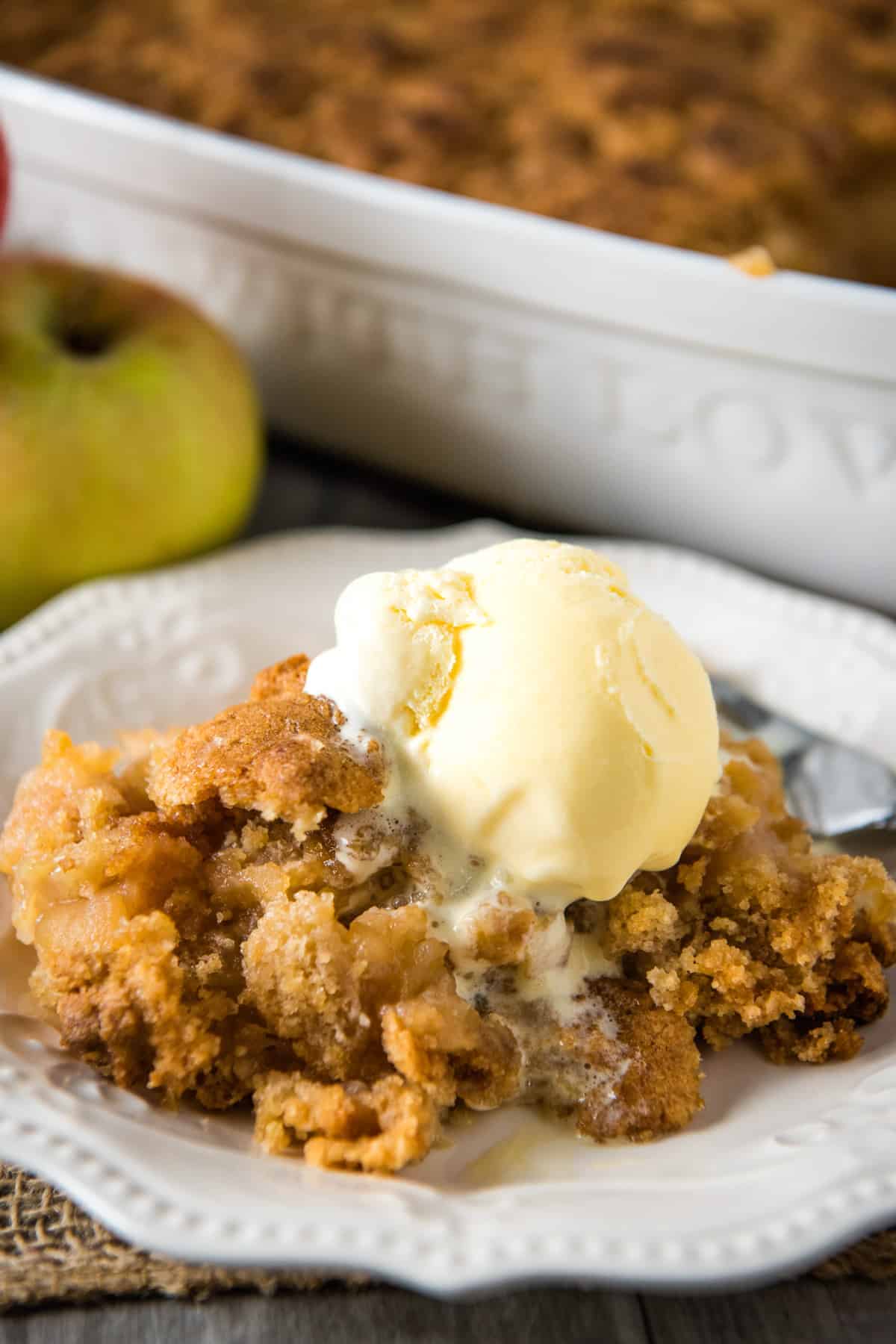 Easy Apple Crumble without Oats