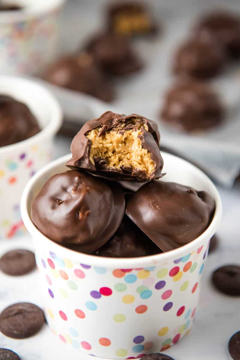 Easy Rice Krispie Peanut Butter Balls