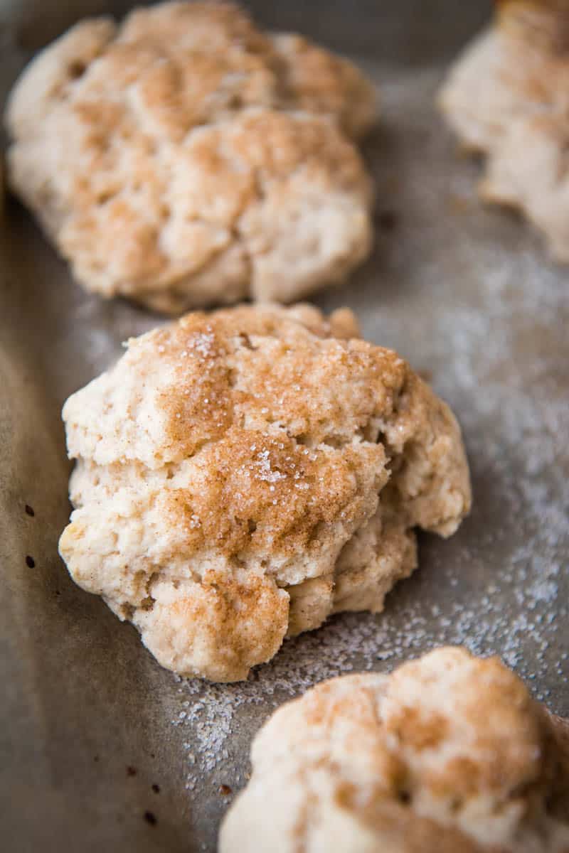 Bisquick Cinnamon Scones with Crisp Sugar Topping
