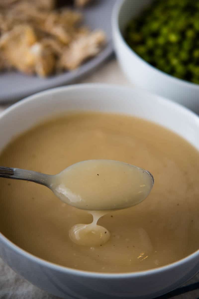 Easy Chicken Gravy from Bouillon