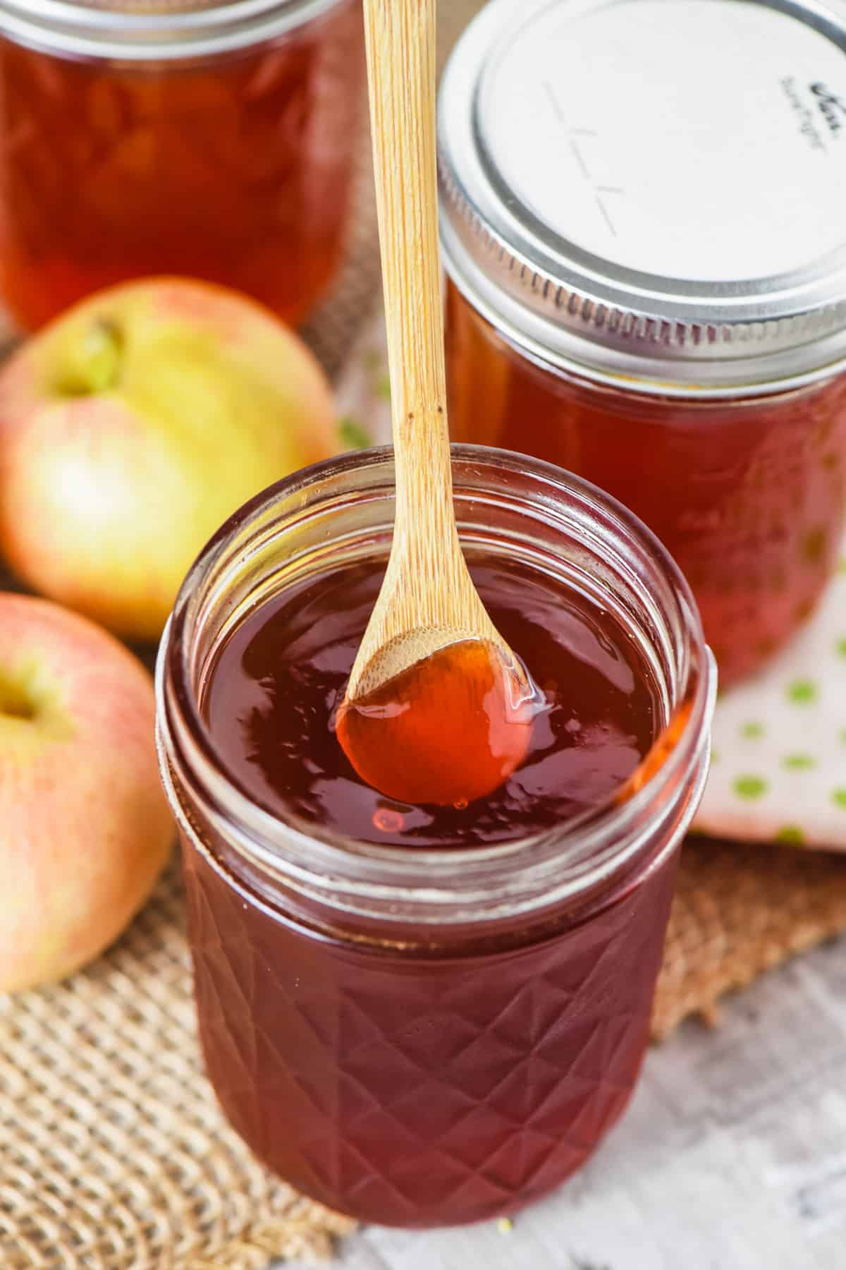 Homemade Apple Jelly Recipe without Pectin