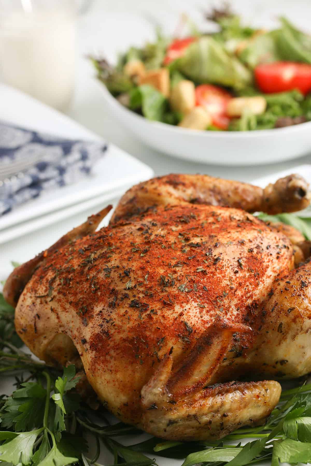 Easy Slow Cooker Whole Chicken Recipe With Vegetables